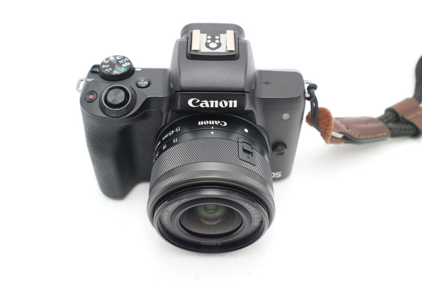 Canon M50 Mark II Camera 24MP with 15-45mm, 11000 Shutter Count  1 Year Warranty