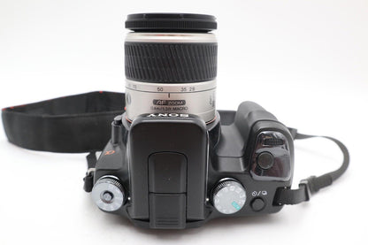 Sony A100 DSLR Camera 10.2MP with Minolta 28-80mm Lens, Good Condition