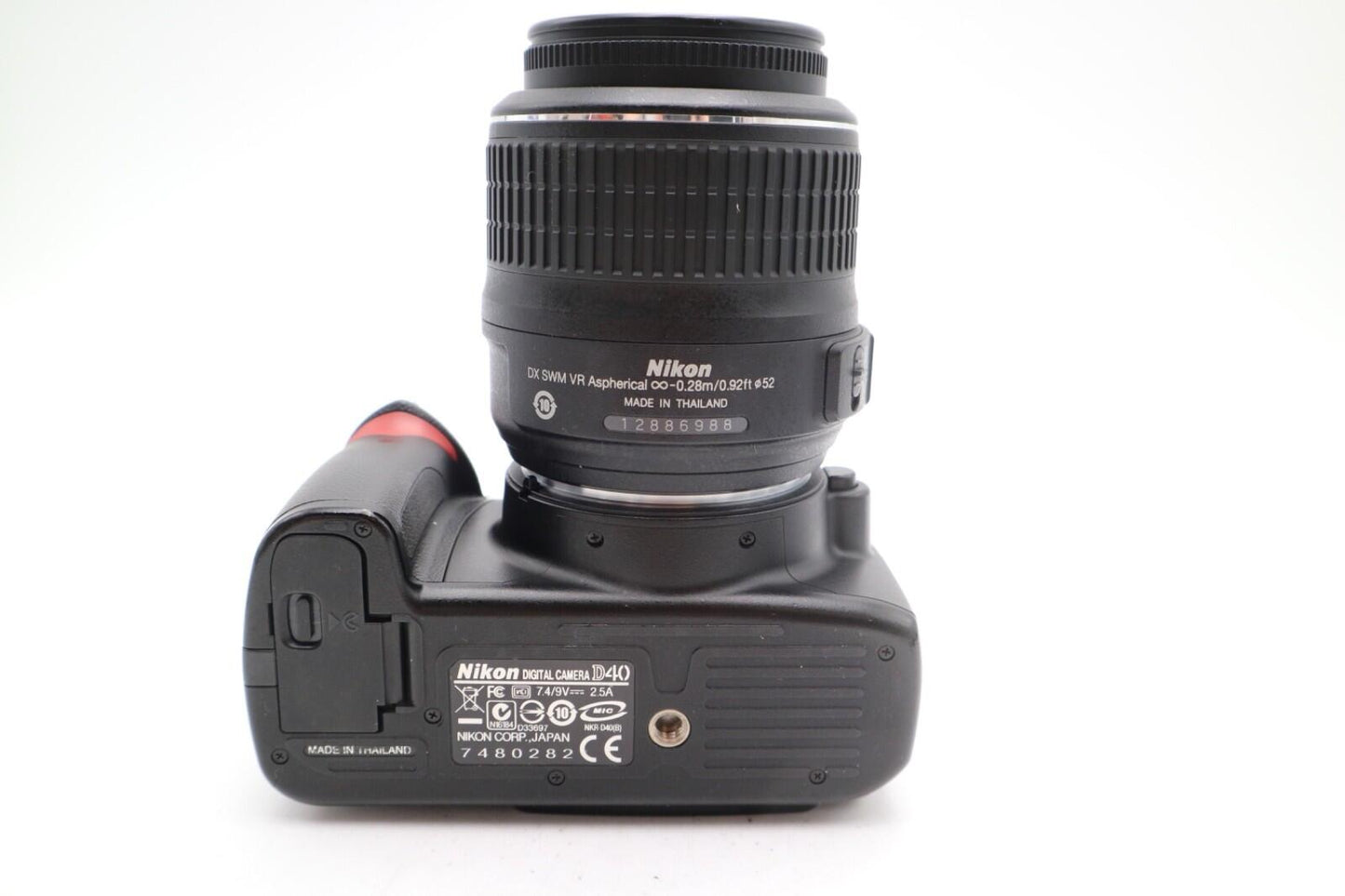 Nikon D40 Camera 6.1MP DSLR with 18-55mm, Shutter Count 12316, 1 Year Warranty