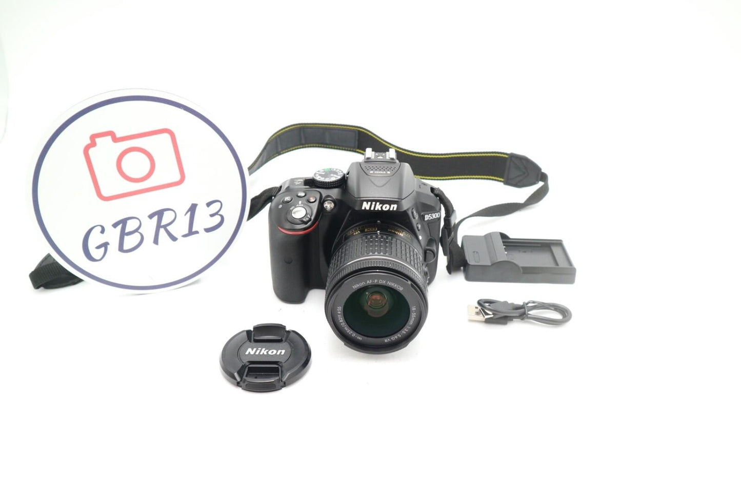 Nikon D5300 DSLR Camera + 18-55mm Lens | Good Refurbished | 12M Warranty