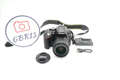 Nikon D5300 DSLR Camera + 18-55mm Lens | Good Refurbished | 12M Warranty