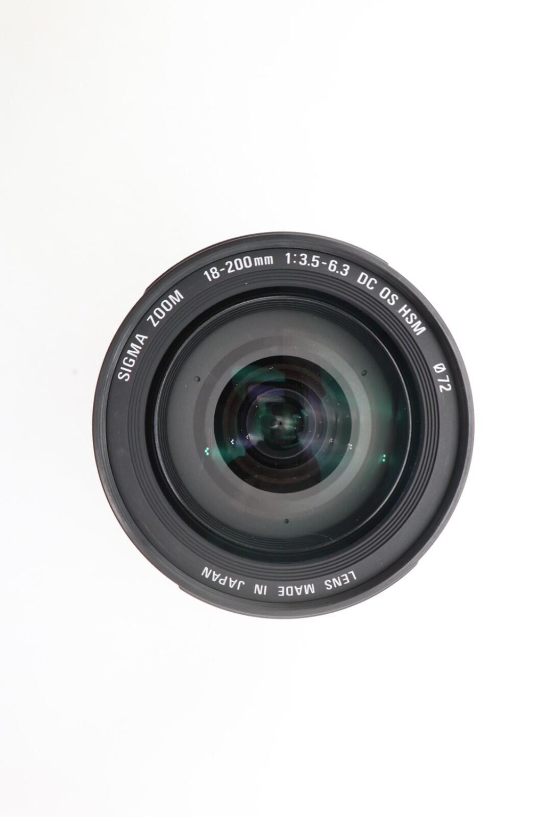 Sigma 18-200mm All-Around Lens F/3.5-6.3 DC OS Stabilised for Nikon, Good Cond.