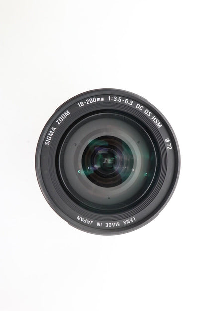 Sigma 18-200mm All-Around Lens F/3.5-6.3 DC OS Stabilised for Nikon, Good Cond.