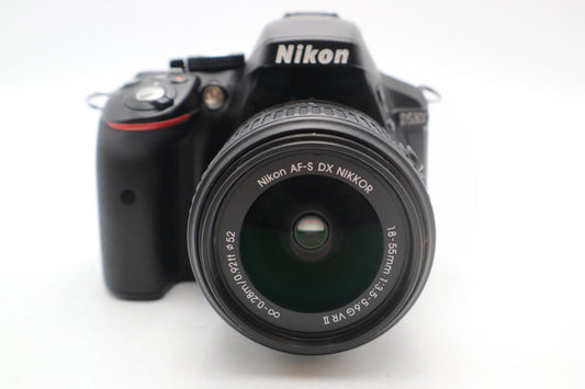 Nikon D5300 24.2MP Camera DSLR with 18-55mm, Shutter Count 5496 Good REFURBISHED