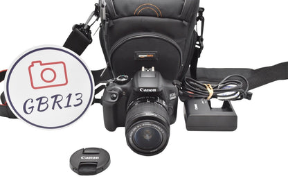 Canon 1300D DSLR Camera 18.0MP with 18-55mm Shutter Count 2821 Good REFURBISHED