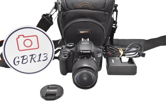 Canon 1300D DSLR Camera 18.0MP with 18-55mm Shutter Count 2821 Good REFURBISHED