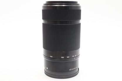 Sony 55-210mm Telephoto Lens F4.5-6.3 OSS for Sony E-Mount, SEL55210, Good Cond.
