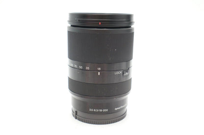 Sony 18-200mm All-Around Lens F/3.5-6.3 OSS SEL18200LE for Sony E-Mount, G. Cond