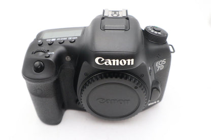 Canon EOS 7D Mark II DSLR Camera 20.2MP Body Only Shutter Count 12%, REFURBISHED