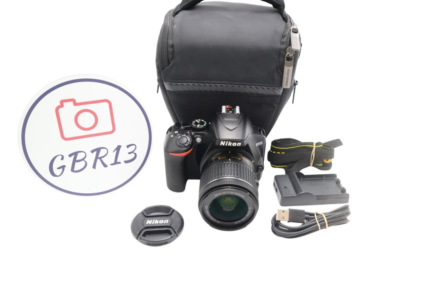 Nikon D3500 DSLR Camera 24.2MP with 18-55mm, Shutter Count 4716 V.G. REFURBISHED