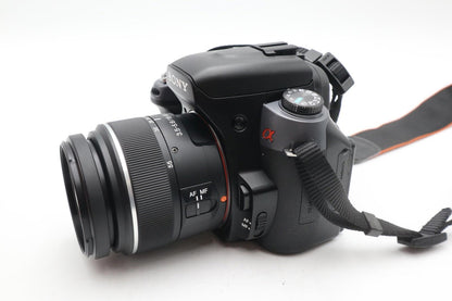 Sony A550 DSLR Camera 14.2MP with 18-55mm Lens, Shutter Count 3326, Good Cond.