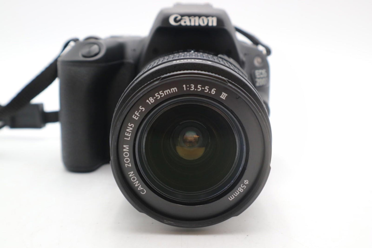 Canon 200D Camera DSLR 24.2MP Kit with 18-55mm Shutter Count 656 VG. REFURBISHED