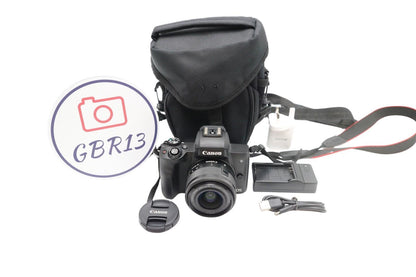Canon M50 24MP Camera kit with 15-45mm STM Lens, S. Count 3000, 1 Year Warranty