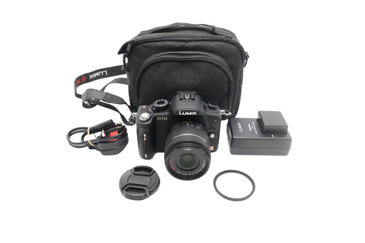 Panasonic G10 Mirrorless Camera 12.1MP with 14-42mm, Shutter C. 2972 REFURBISHED