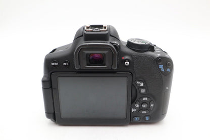 Canon 750D Camera DSLR 24.2MP with 18-55mm, Shutter Count 18301 Good REFURBISHED