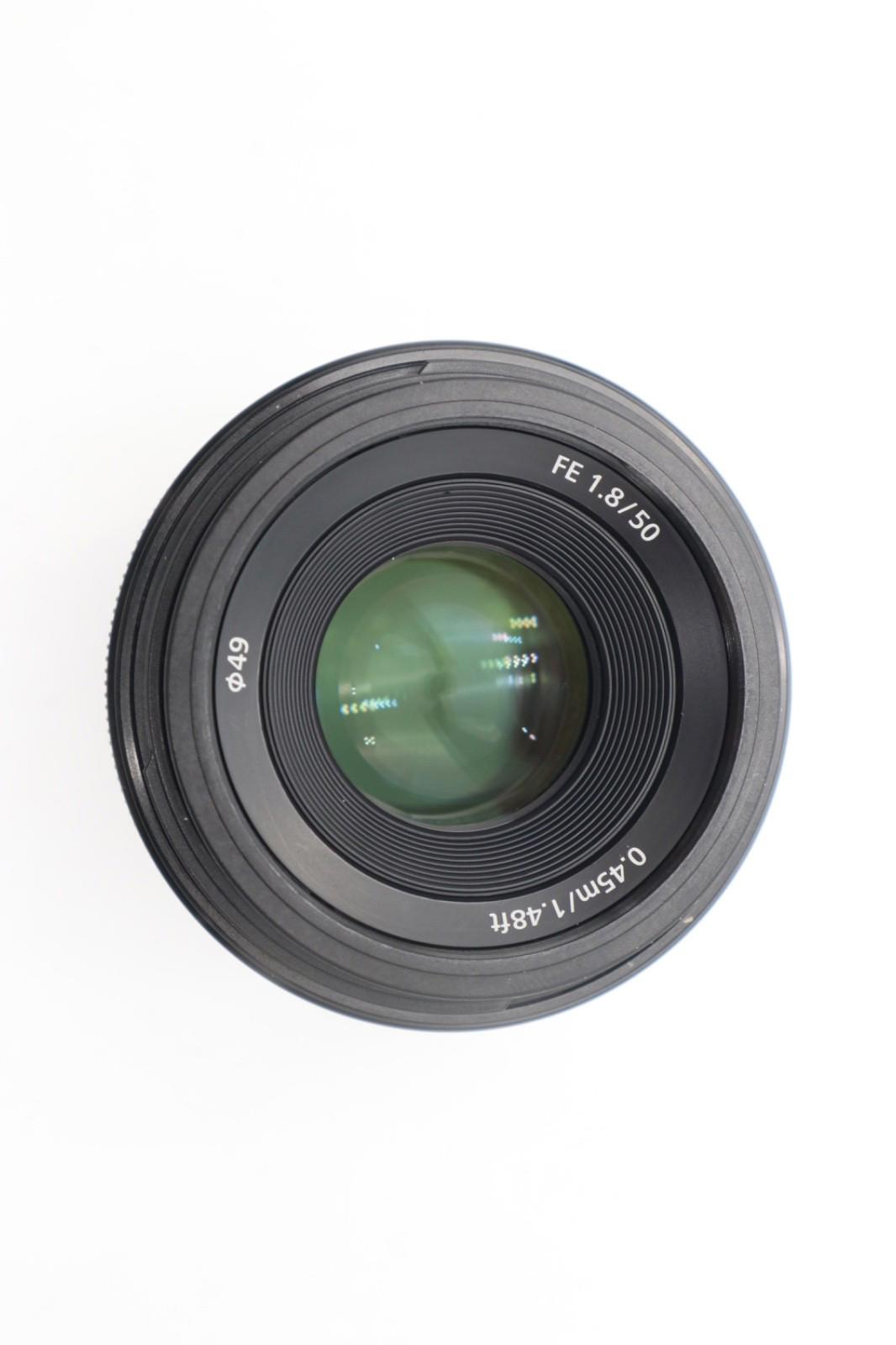 Sony 50mm F/1.8 Lens FE, Prime Portrait, SEL50F18F for Sony E-Mount, REFURBISHED