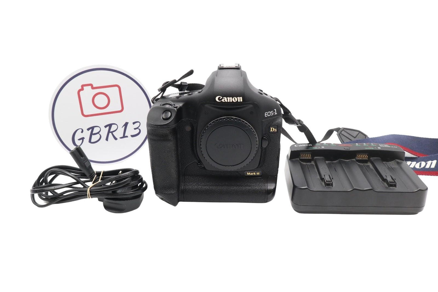 Canon 1Ds Mark III DSLR Camera 21.1MP Body Only, Shutter Count 9243, Good Cond.
