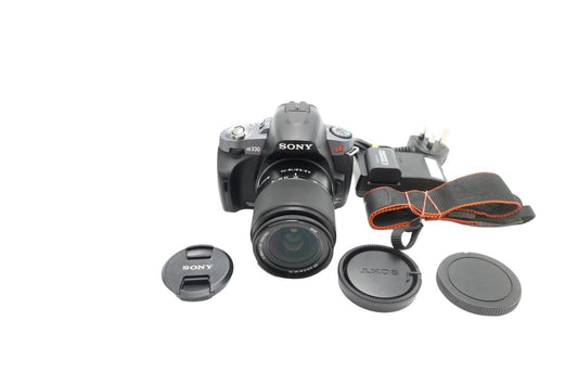 Sony A330 DSLR Camera 10.2MP with 18-55mm Lens, Shutter Count 1662, Good Cond.