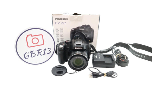 Panasonic LUMIX DMC-FZ72 Camera 16.1MP, Digital Bridge 60x Zoom Good REFURBISHED