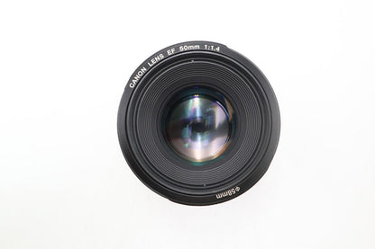 Canon 50mm Prime Lens f/1.4 USM Sharp, Portrait, Full Frame, V. Good REFURBISHED