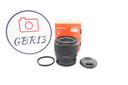 Sony 50mm F/1.8 Lens FE, Prime Portrait, SEL50F18F for Sony E-Mount, REFURBISHED