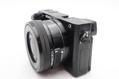 Sony A6000 Mirrorless Camera 24.3MP with 16-50mm Lens, Shutter 4697, Good Cond.