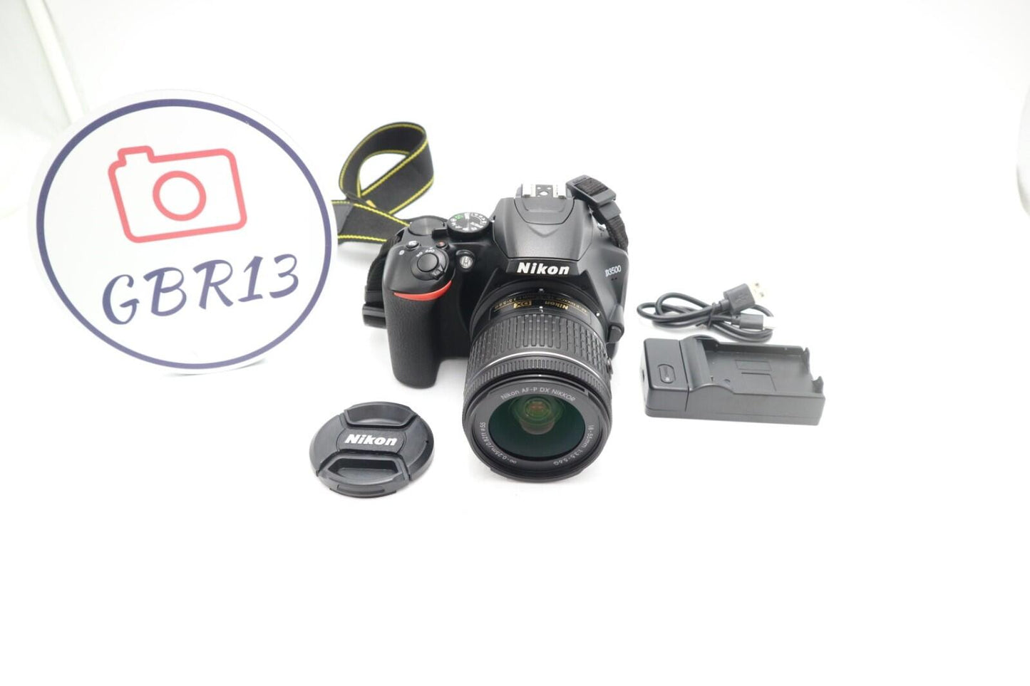 Nikon D3500 DSLR Camera 24.2MP with 18-55mm, Shutter Count 8475 V.G. REFURBISHED