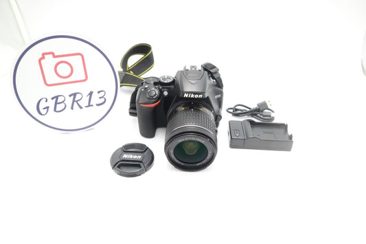 Nikon D3500 DSLR Camera 24.2MP with 18-55mm, Shutter Count 8475 V.G. REFURBISHED