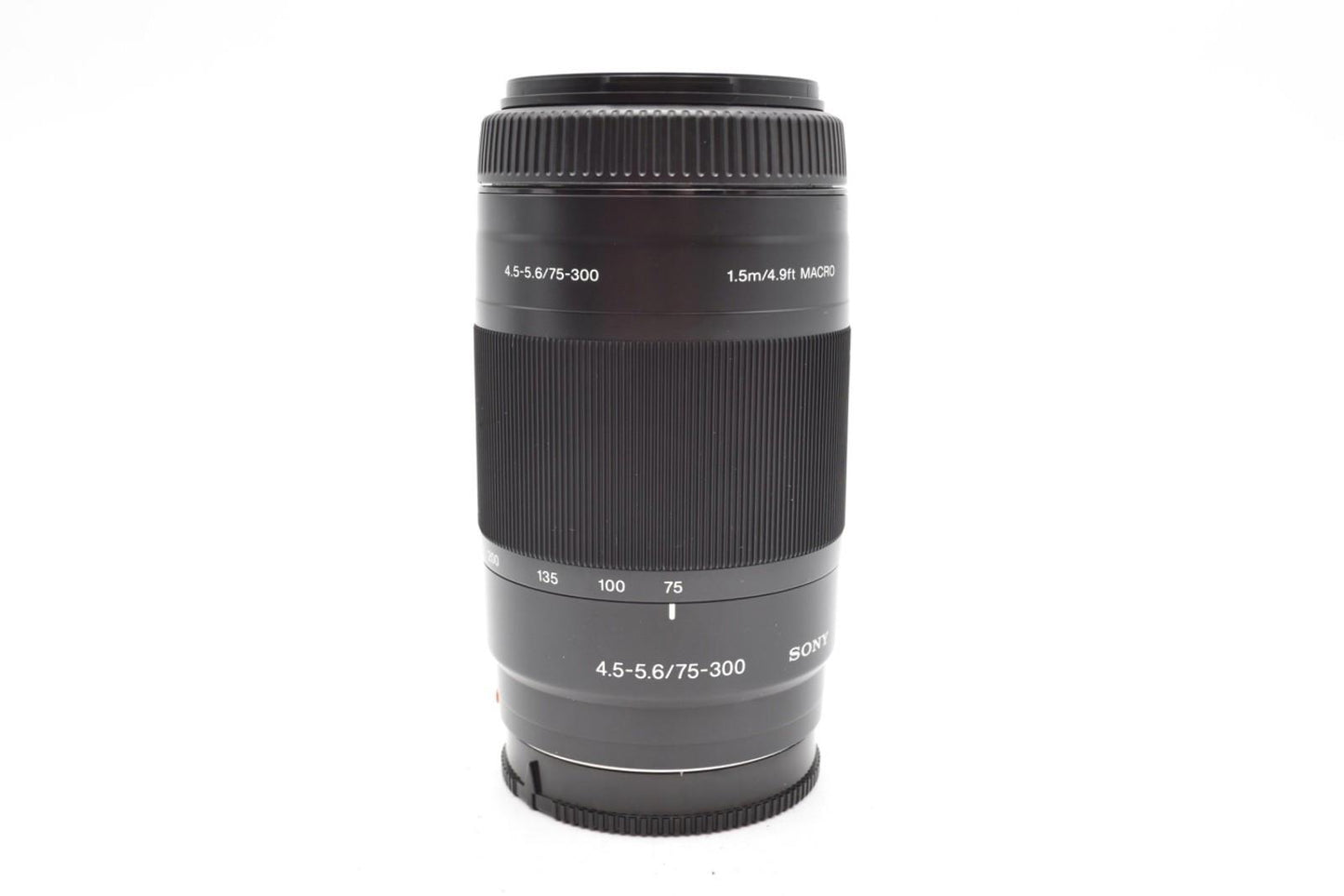 Sony 75-300mm Telephoto Lens F4.5-5.6 for Sony A-Mount, SAL75300, G. REFURBISHED