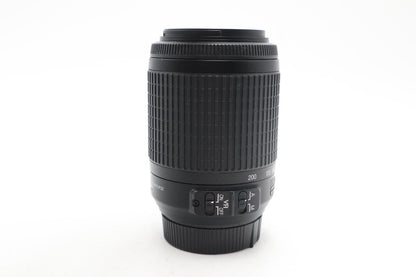 Nikon Nikkor 55-200mm Lens F/4-5.6 AF-S DX VR ED Stabilised, Good REFURBISHED