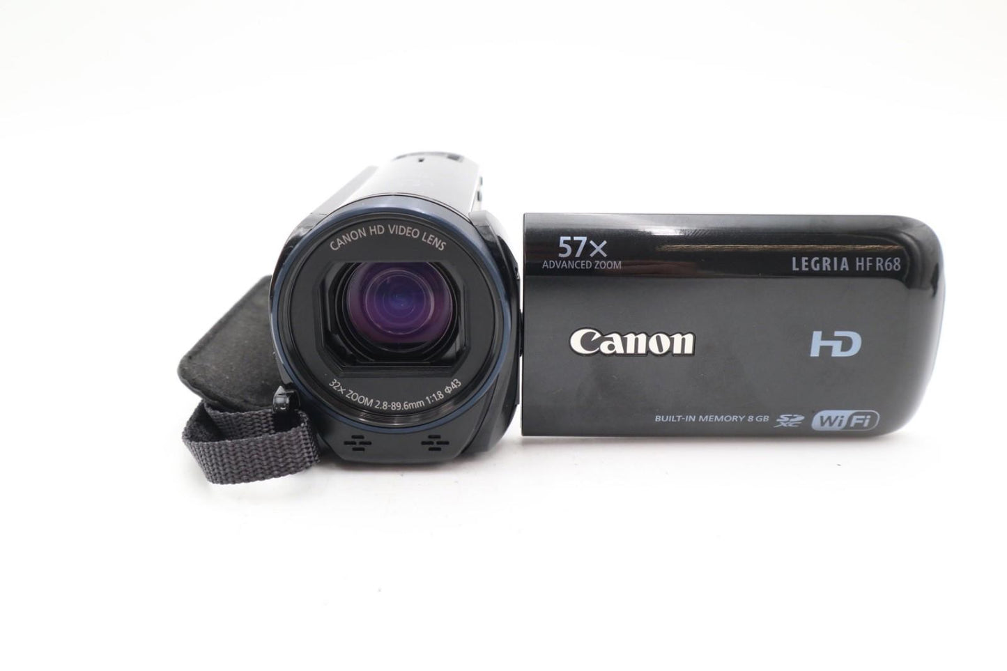 Canon Legria HF R68 Camcorder, FULL HD 50FPS, 57X Zoom, Wi-Fi, REFURBISHED