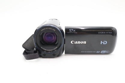 Canon Legria HF R68 Camcorder, FULL HD 50FPS, 57X Zoom, Wi-Fi, REFURBISHED