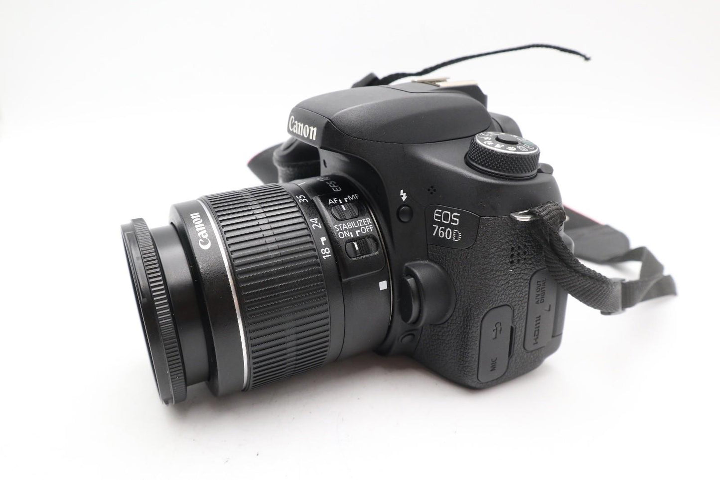 Canon 760D Camera DSLR 24.2MP with 18-55mm, Shutter Count 5212, Good REFURBISHED