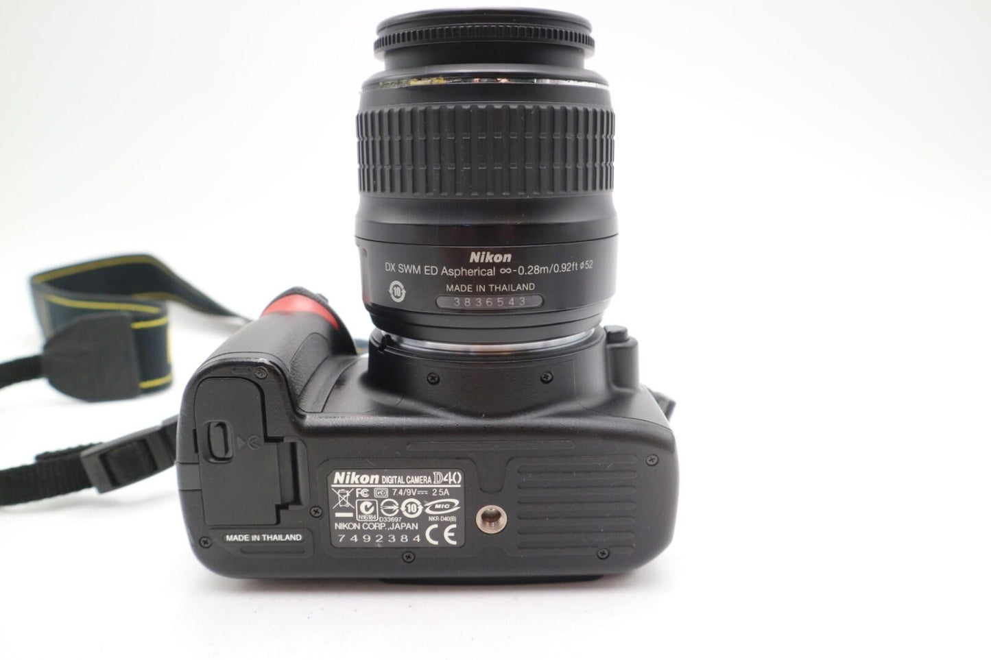 Nikon D40 Camera 6.1MP DSLR with 18-55mm, Shutter Count 14966, Good Condition