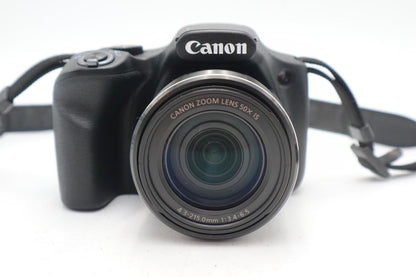 Canon SX540 HS Compact Camera 20.3MP, Wi-Fi, 50X Optical Zoom, Good Condition