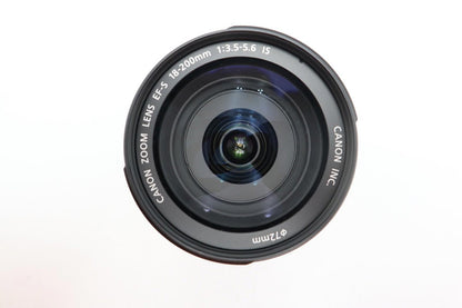 Canon 18-200mm Lens F/3.5-5.6 EF-S IS Stabilised All Around, V. Good REFURBISHED