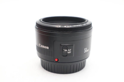 Canon 50mm Prime Lens F/1.8 II EF Portrait, Auto Focus, Sharp, Good REFURBISHED