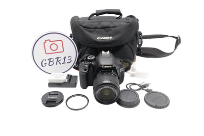 Canon 600D DSLR Camera 18MP with 18-55mm, Shutter Count 11950, Good REFURBISHED