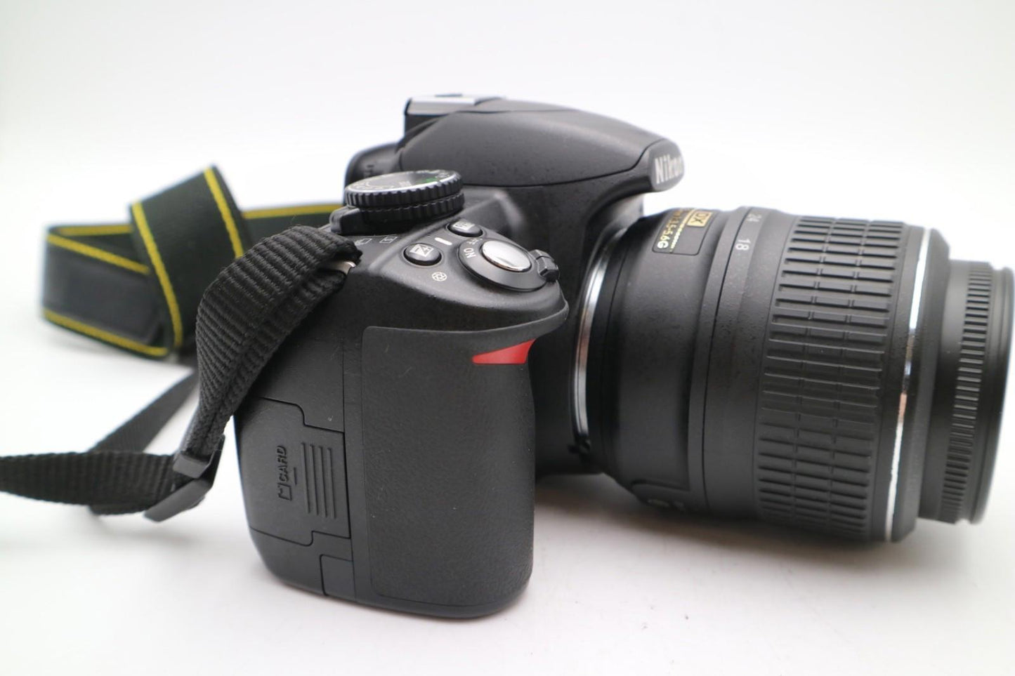 Nikon D3100 DSLR Camera 14.2MP with 18-55mm, Shutter Count 3484, G. REFURBISHED