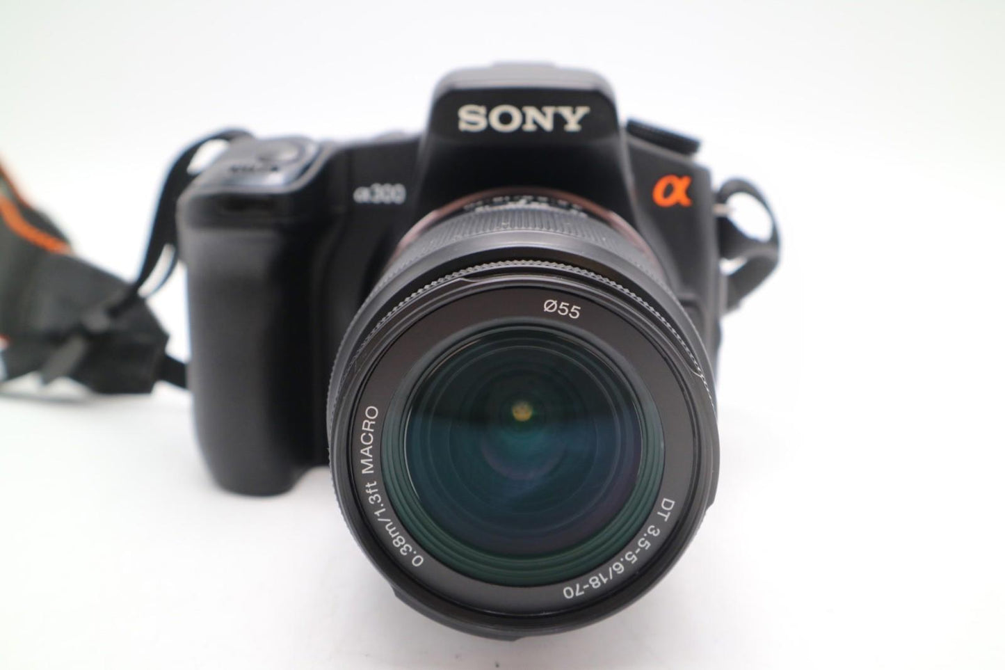 Sony Alpha A300 Camera 10.2MP DSLR with Sony 18-70mm Lens, Good REFURBISHED