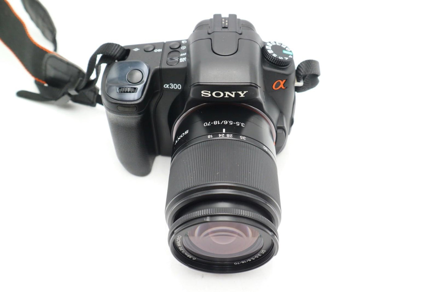 Sony Alpha A300 Camera 10.2MP DSLR with Sony 18-70mm Lens, Good REFURBISHED