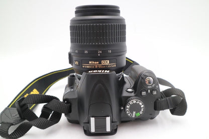 Nikon D3000 DSLR Camera 10.2MP + 18-55mm Lens | Good Refurbished | 12M Warranty