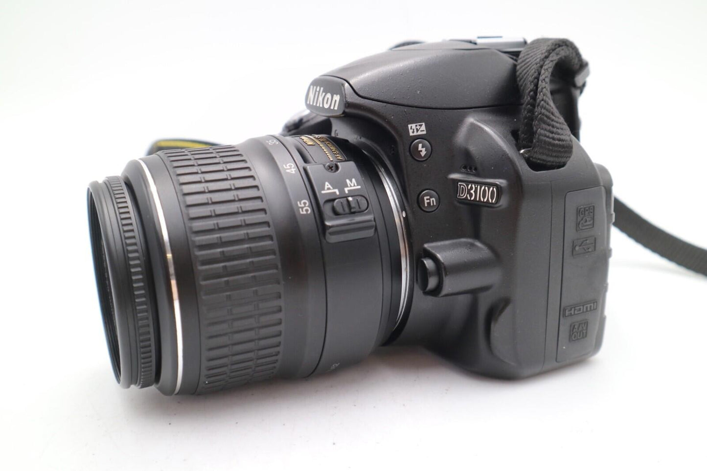 Nikon D3100 DSLR Camera 14.2MP with 18-55mm, Shutter Count 19179, Good Condition