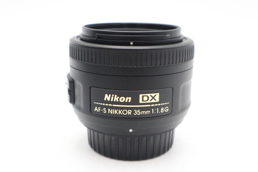 Nikon 35mm Prime Lens F1.8G AF-S DX SWM Very Sharp Portrait, Exc. REFURBISHED