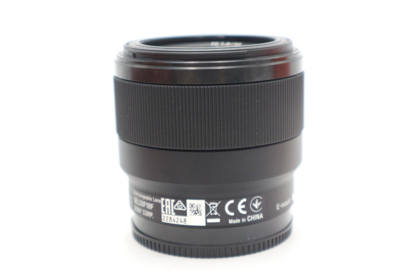 Sony 50mm F/1.8 Lens FE, Prime Portrait, SEL50F18F for Sony E-Mount, REFURBISHED