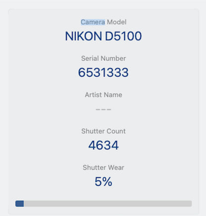 Nikon D5100 DSLR Camera 16.2MP with 18-55mm, Shutter Count 4634 Good REFURBISHED