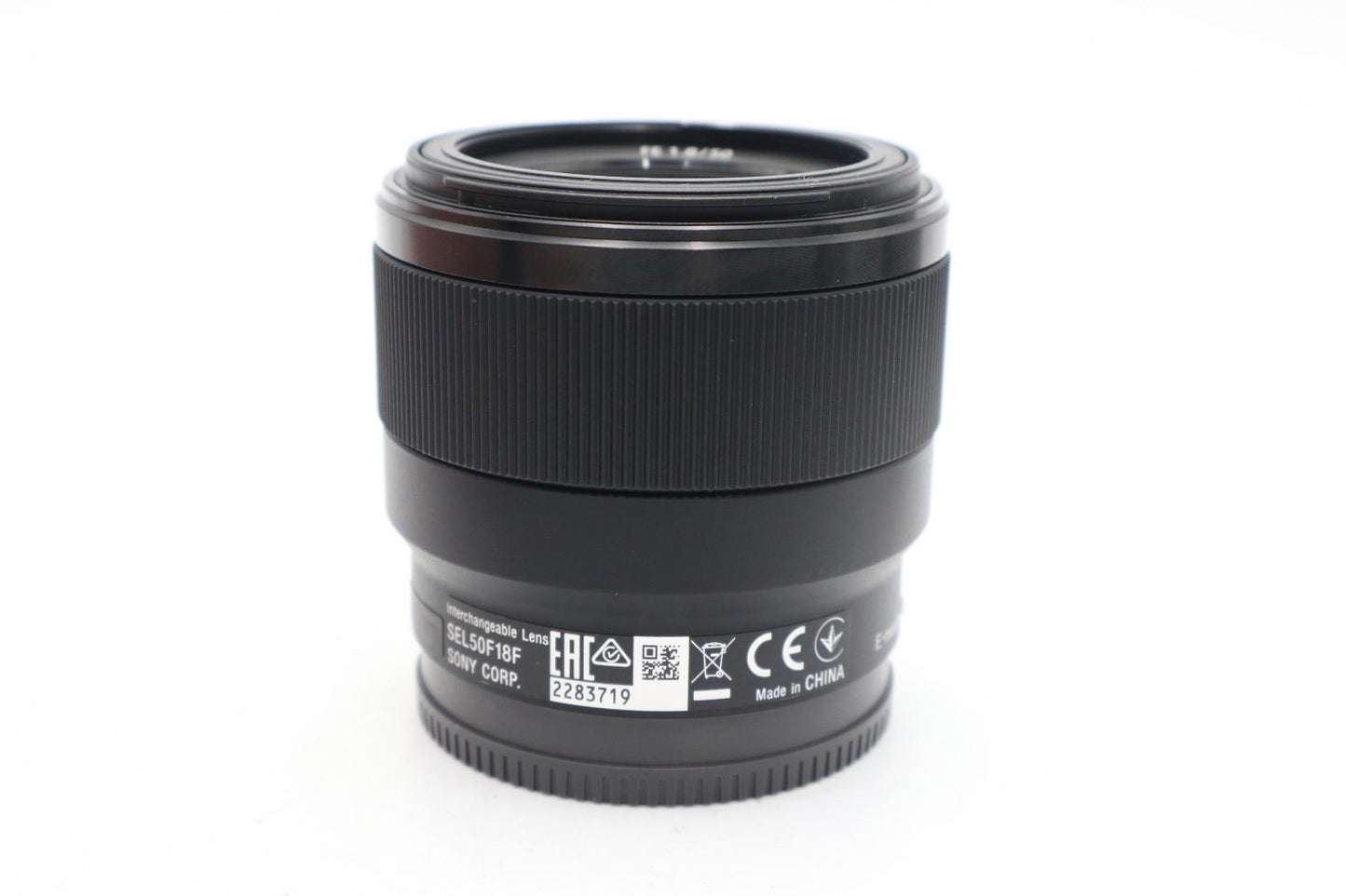 Sony 50mm F/1.8 Lens FE, Prime Portrait, SEL50F18F for Sony E-Mount, REFURBISHED