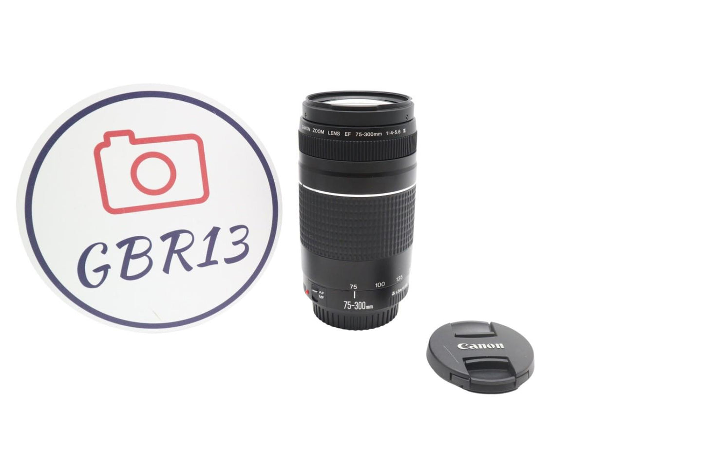 Canon 75-300mm F/4-5.6 III EF AF Telephoto Lens, Full Frame, Good Condition