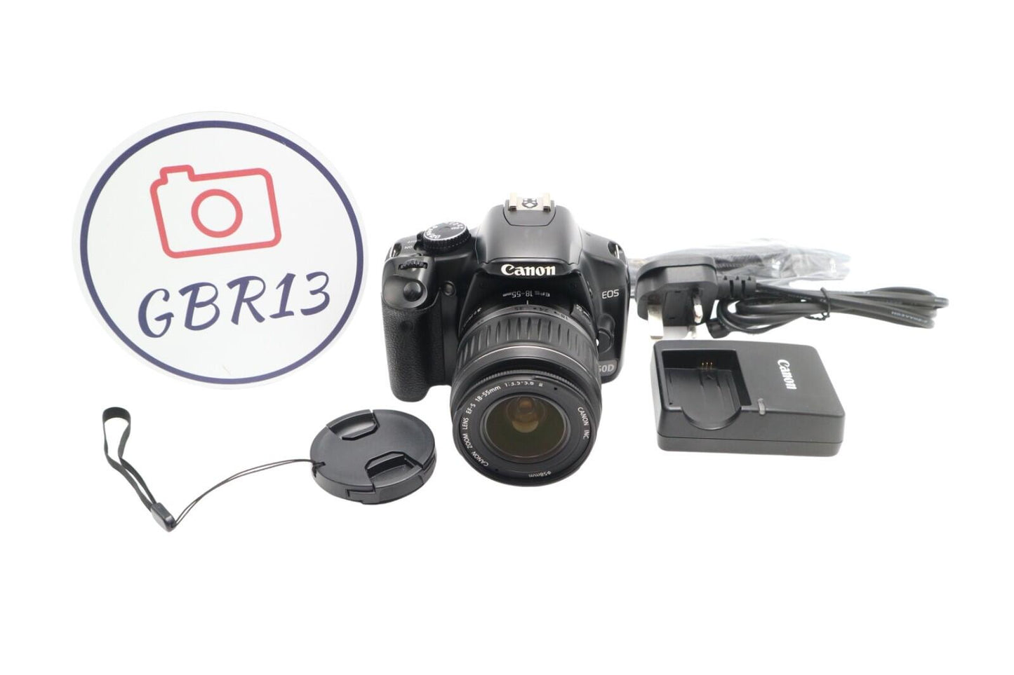 Canon 450D DSLR Camera 12.2MP with 18-55mm Lens, Good Condition, 1 Year Warranty