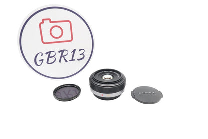 Panasonic Lumix 20mm Lens F1.7 G Aspherical, Pancake for Micro Four Thirds
